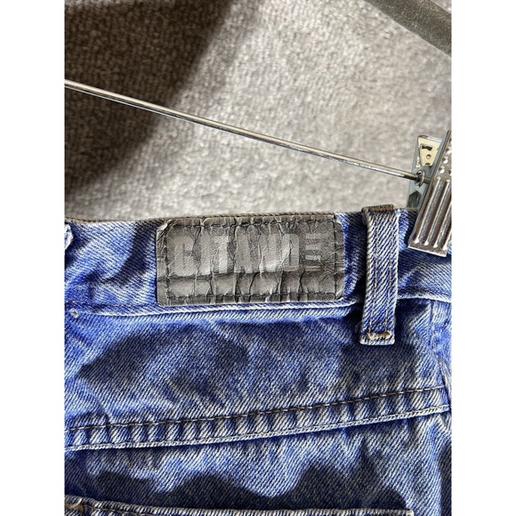 Vintage Gitano Cutoff Mom High Rise Jean Shorts Women Size 8 Blue Cotton Pockets - Picture 4 of 7